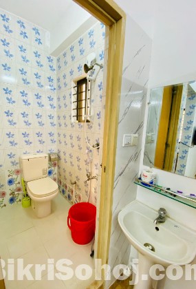 Premium Furnished 1BHK Service Apartment for Rent in Bashund